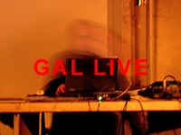 Gal live at Experimental Intermedia, New York City, 2007.